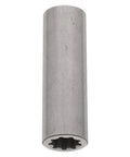 Heavy Duty Steel Hoist Pump Connection Shaft Fit For 2.2 Inch Auto Lift Motor Transmission Coupler showing a precision-machined steel shaft.