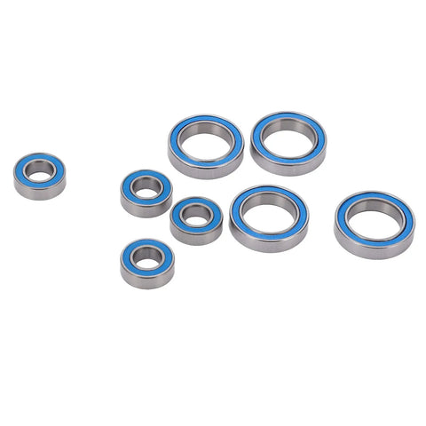 8Pcs Stainless Steel Sealed Ball Bearings for RC Crawler Cars Upgrade Parts for Arrma 3S Rock Granite Outcast High Durability Low Friction