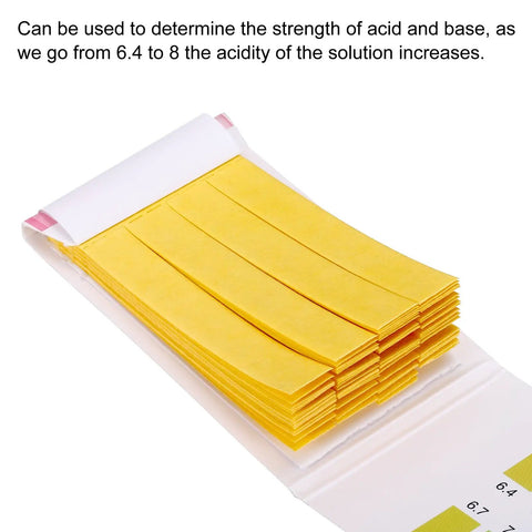 Premium pH Test Strips 6.4 To 8.0 2 Pack With 160 Indicator Papers Litmus Tester For Water Food and Soil No-Fuss Alkaline