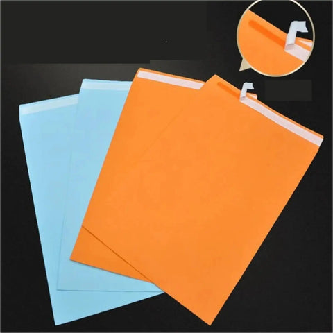 Rigid A4 Green Mailers 20 Pack Durable No Fuss Self Seal Envelopes For Invitations And Gifts Keeps Documents Flat With Quick Self Adhesive Closure And Clean Writing Surface For Easy Mailing featuring various colors.