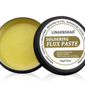 10g No Clean Solder Flux Paste Yellow Wetting Formula For Electronics Soldering Improves Weldability And Insulation Leaves Minimal Residue With Low Smoke Odor Free Solder Grease For DIY Hobbyists And Pros in metal tin