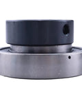 1-3/8 Inch Insert Bearing With Lock Collar Direct Fit No Mod Needed For Easy Installation And Stable Smooth Rotation SA207-22 FH207-22 RA106RRB NPS106 RPC AEL207-106 Durable Bearing Insert For Machinery And Equipment, black steel bearing with lock collar