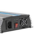 Back view of 1000W Grid Tie Inverter For Solar Panels, Pure Sine Wave MPPT, showing AC grid port and cooling fan