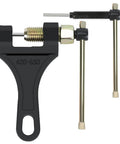 CILOYU universal motorcycle chain breaker tool with black handle, brass bolt, and steel pins for 420–530 chains