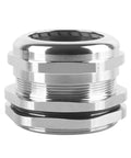 Cable Gland NPT1 Half Inch Nickel Plated Brass Waterproof Glands IP68 Adjustable Connector Glands with cord grip in side view
