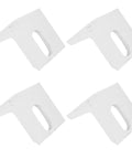 10 Pack Right Angle Corner Brackets Aluminum L Shaped Braces Heavy Duty Fasteners For Strong Furniture Support And Industrial Connections