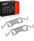 Premium Rear Disc Brake Hardware Kit For Mercedes Benz E350 E400 E550 CLS400 2010-2017 Sedan Wagon Convertible, 2 metal clips