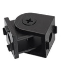Beefy Eight Pack 2020 Series Aluminum Pivot Joint Brackets For 6mm Slot Extrusions Black Heavy Duty 20x20x28mm, black pivot bracket