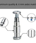 Aluminum Skate Bearing Spacers Kit With 16 Pieces 6mm Axle Fits 8mm Bearings