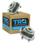 Front Left And Front Right Wheel Bearing And Hub Assembly Set For 2012 To 2018 Dodge Ram 1500 And 2019 To 2022 Ram 1500 Classic Two Piece Kit