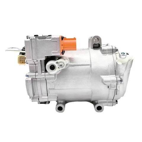 Top Shelf Electric Ac Air Conditioning Compressor For Byd G5 S6 F3 F6 Tang Han Ev Song Plus Dmi side view with components