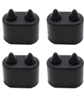 Plug And Play Rubber Stopper Kit With Hood Adjusters For Camaro 1967-1969, set of durable rubber stoppers, easy install