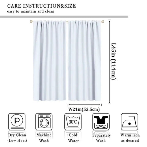Farm Gear Themed Kid Friendly Window Curtains For Boys And Teens Two Panel Set 42 By 45 Inches Polyester 30 Percent Blackout