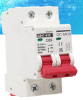 2 Pole Low Voltage Circuit Breaker With 6000A Break Capacity For DIN Rail Mount 63A DC 1000V Max Overload And Short Circuit Protection