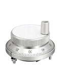 Pulser Handwheel For CNC Machines And Milling Equipment with 80mm dial, 4 pin rotary encoder, stainless steel, high resolution 100PPR