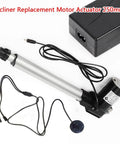Beefed Up 24V DC Recliner Actuator Replacement With 250mm Stroke for Power Lift Chair and Electric Sofa, heavy-duty linear motor