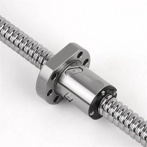 Rock Solid High Precision C5 SFU1605 RM1605 Ballscrew Set With End Machined Ballnut Housing BK BF12 Coupler, steel CNC linear motion
