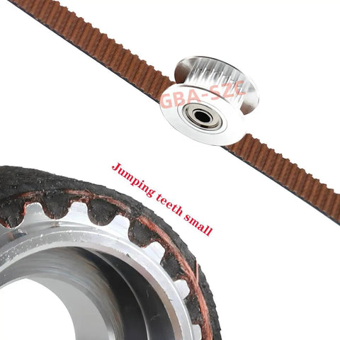GT2 Idler Pulley 20 Teeth With 5mm Bore For Voron 2.4 3D Printer Aluminum Machined Durable 9mm 10mm Width Belt Compatible 10 Pack Go-To Upgrade Aluminum Construction With Surface Oxidation Finish Lightweight Yet Strong For Smooth Motion And Reliable. GT2 pulley on timing belt