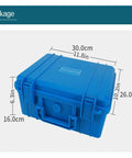 Grab And Go Digital Leeb Hardness Tester For Steel And Alloys With Knockout Accuracy Up To 960Hld blue hard case dimensions 30x11.8x10.2 cm