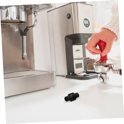 Rubber Insulation Cover For Espresso Machine Steam Wand Anti Scald Sleeve, Easy Install Replacement displayed on espresso setup