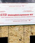 Cut Through Frost And Slush Fast With This High Temp Resistant Synthetic Ice And Snow Barrier Plus Heavy Duty Outdoor Ground Shield And Quick Roll Weather Protection Mats For Driveways on roofing underlayment, showing polypropylene material and product details.