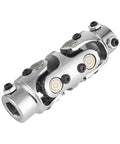 Heavy Duty Double U Joint Steering Shaft Universal Joint Chrome Three Quarter Inch To Three Quarter Inch 125mm Total Length