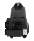 Hydraulic Motor 104-1789-006 Replacement For Eaton Char-Lynn 2000 Series, 9.59 Cu In Displacement, 2-Bolt SAE-A Mount, 470 RPM, 2780 PSI Beefed-Up Heavy-Duty black hydraulic orbital motor, front view