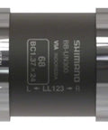 Square Type Bicycle Bottom Bracket BB UN300 With Hollow Spindle For JIS Square Taper Cranksets, BSA 73Mm Shell, 122.5Mm Spindle