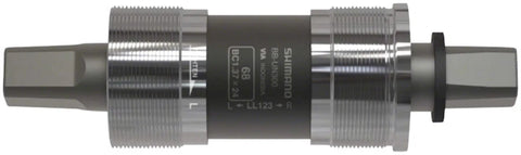 Square Type Bicycle Bottom Bracket BB UN300 with Hollow Spindle for JIS Square Taper Cranksets, BSA 73Mm Shell, 122.5Mm Spindle