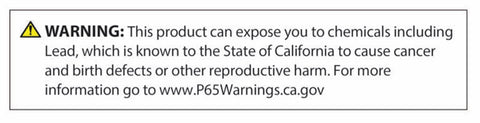 Warning label for Sun And Moon 60 40 Solder For Stained Glass Pro Grade Bulk Pack Five 1Lb Rolls And Two Chemical Brushes High Purity Alloy