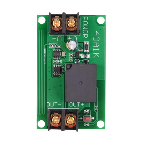Beefy 12V 40A Relay With 1 Channel 433MHz Wireless Remote Control Latching Function Easy Install for Industrial and Low Voltage Power Systems