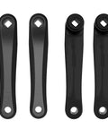 170 Millimeter Diamond Hole Crank Arm For BBS02 HD Mid Drive E Bike Kits Aluminum Alloy Crank Leg in black, right drive side