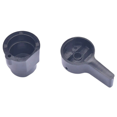 Black handle components of Beefed Up Prime Spray Valve And Drain Valve Replacement For Titan 440 540 640 740 840 Airless Paint Sprayers