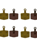 Premium Mechanical Disc Brake Pads For Electric Bikes Compatible With Fw11 And Fw11s Models, set of 8 pads, robust friction blend.