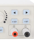 Front panel controls of XY6008 CNC DC Regulated Power Supply Portable Adjustable 6 To 70 Volt Input And 0 To 60 Volt Output For LED Drivers
