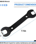 Two Pack Router Wrench 399068-00 Fits 18mm And 22mm Collet Nuts For DW616M And DW616 618 Routers Replacement Tool Kit
