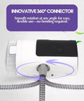 Climate Line Air Tube For AirSense 11 And AirCurve 11 showing 360-degree connector