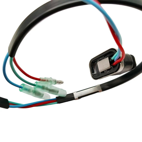 Plug And Play Trim And Tilt Switch For Yamaha Outboard Motors With Remote Control Assembly, Easy Direct Swap, Cables Visible