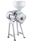 Heavy Duty 2200W Grain Grinder Mill For Beans Corn Rice Wheat Dry Milling Machine With Funnel Cereal Powder Grinder High Speed 1400 RPM