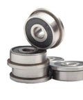 Thinking Process: sealed stainless steel bearing units stacked for industrial machinery use