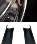 BMW Door Pull Handle Cover Replacement For 3 Series M3 2012-2018 And 4 Series M4 2014-2017 Matte Black ABS PC, installed and set of 2