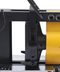 Close-up of Heavy Duty Hydraulic Pipe Bender For Copper Aluminum And Iron Metal Plates showing bending mechanism and controls.