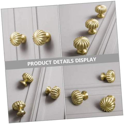Solid Brass Cabinet Pull Handle 30mm Gold Finish Drawer Knob For Kitchen Cupboard And Wardrobe Hardware Built To Last Easy Install