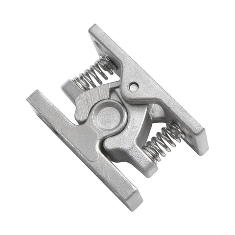 Spring Loaded Double Roller Door Latch With Strong Grip, Stainless Steel Black Touch Release Clamp For RV Cabinets, Camper Boat