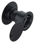 Solid Brass Door Peephole Viewer With 220 Degree Wide Viewing Angle And Heavy Duty Rotating Privacy Cover For Front Door Security, side view