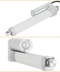 Heavy Duty 12V Linear Actuator With 2800N (617lbs) Load, IP67 Waterproof, 0.2 Inch Per Second Speed, 2 Inch Stroke, Mounting Brackets