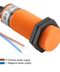 Capacitive Proximity Sensor Cylindrical M30 Plastic Sn 15 mm 220V NC Contacts 2 Wire Cable for industrial sensing