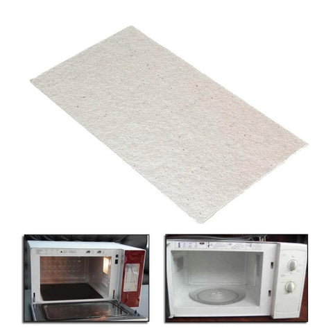 Universal Microwave Waveguide Cover Kit No Hassle Heat Resistant Mica Sheet Cut To Size 150x95mm Fits All Ovens Easy To Trim