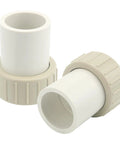2 Pack Union Replacement Kit With Inlet And Outlet Fittings, Nuts And O Rings For Pool And Spa Pumps, 1.5 Inch Internal By 2 Inch External