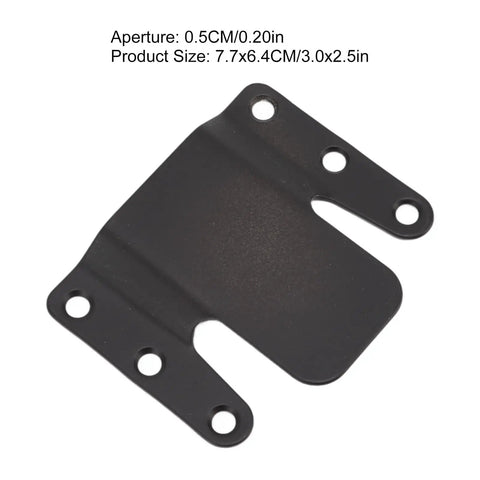 Interlocking Sofa Connector Bracket Set Heavy Duty Iron 4 Piece, 7.7x6.4 cm bracket with 0.5 cm aperture for sectionals.